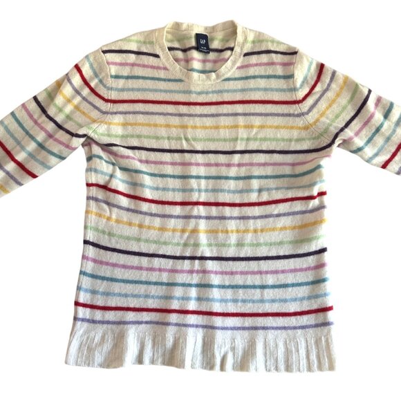 GAP Cream Striped Wool Sweater ALT ASO Hermione Granger - Picture 3 of 8